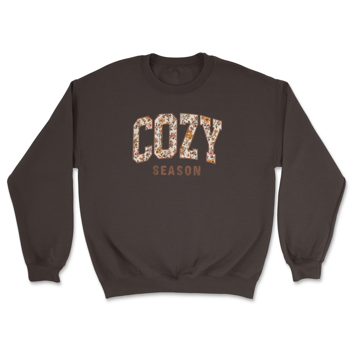Cozy Season (Front Print) (Adult Crewneck)