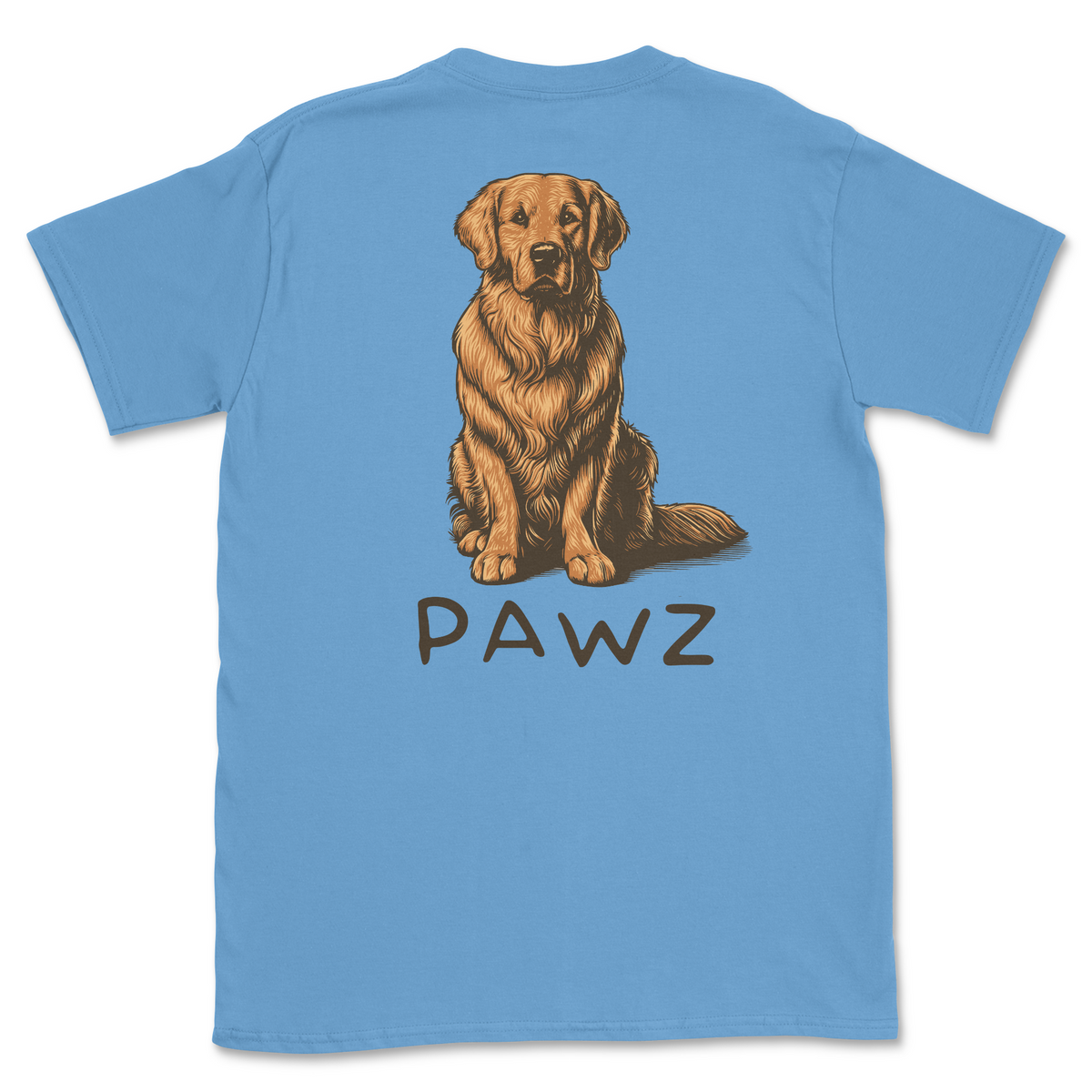 Golden Retriever (Adult Short Sleeve T-Shirt) (Super Sale)