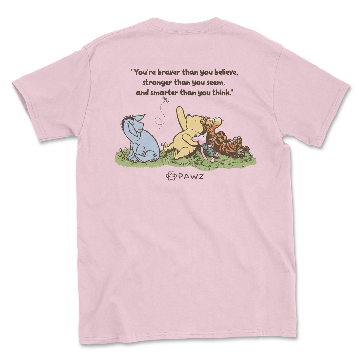 Braver, Stronger, Smarter - Light Pink (Adult Short Sleeve T-Shirt) Limited Edition