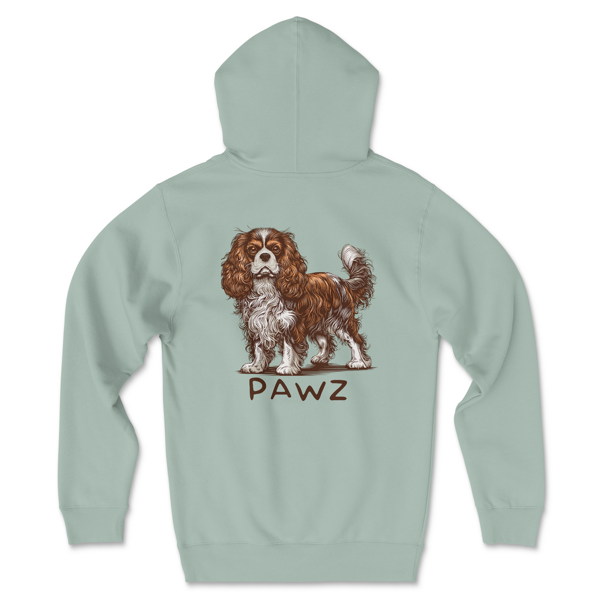 King Charles Cavalier - Sage (Adult Hoodie)