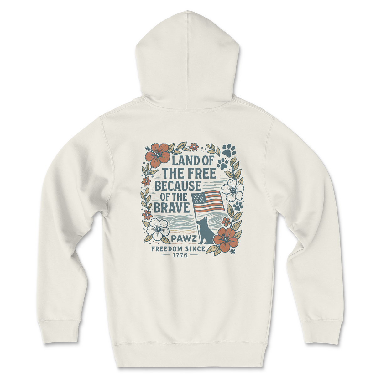 Land Of The Free (Adult Hoodie)