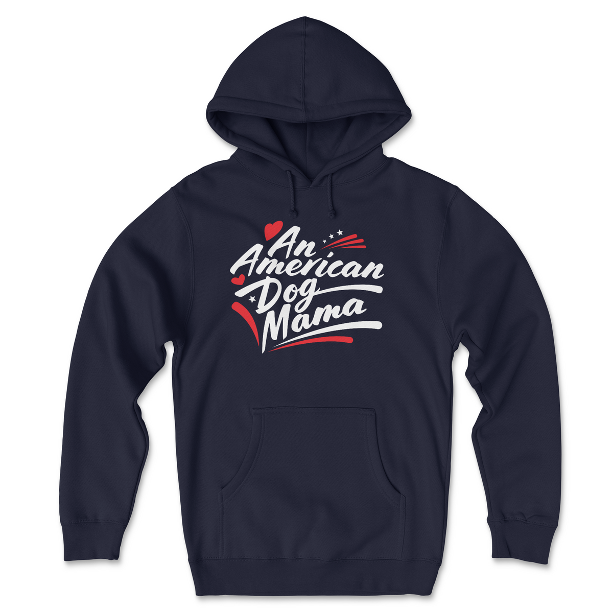 Americana Mama - Front Print (Adult Hoodie)