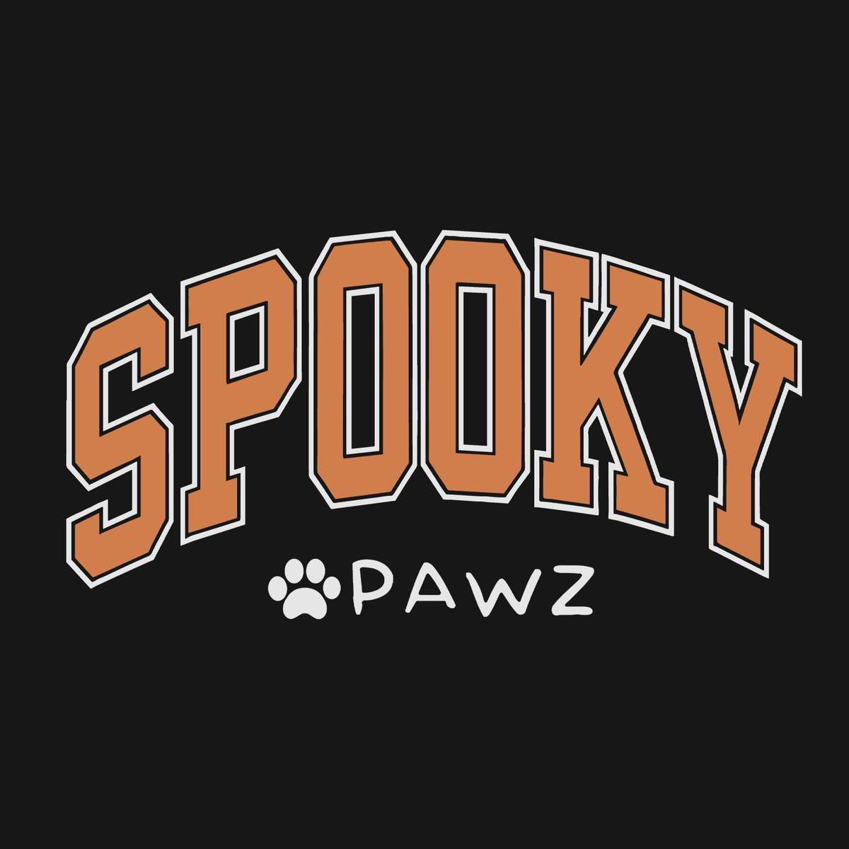 Spooky Season (Front Print) (Adult Crewneck)