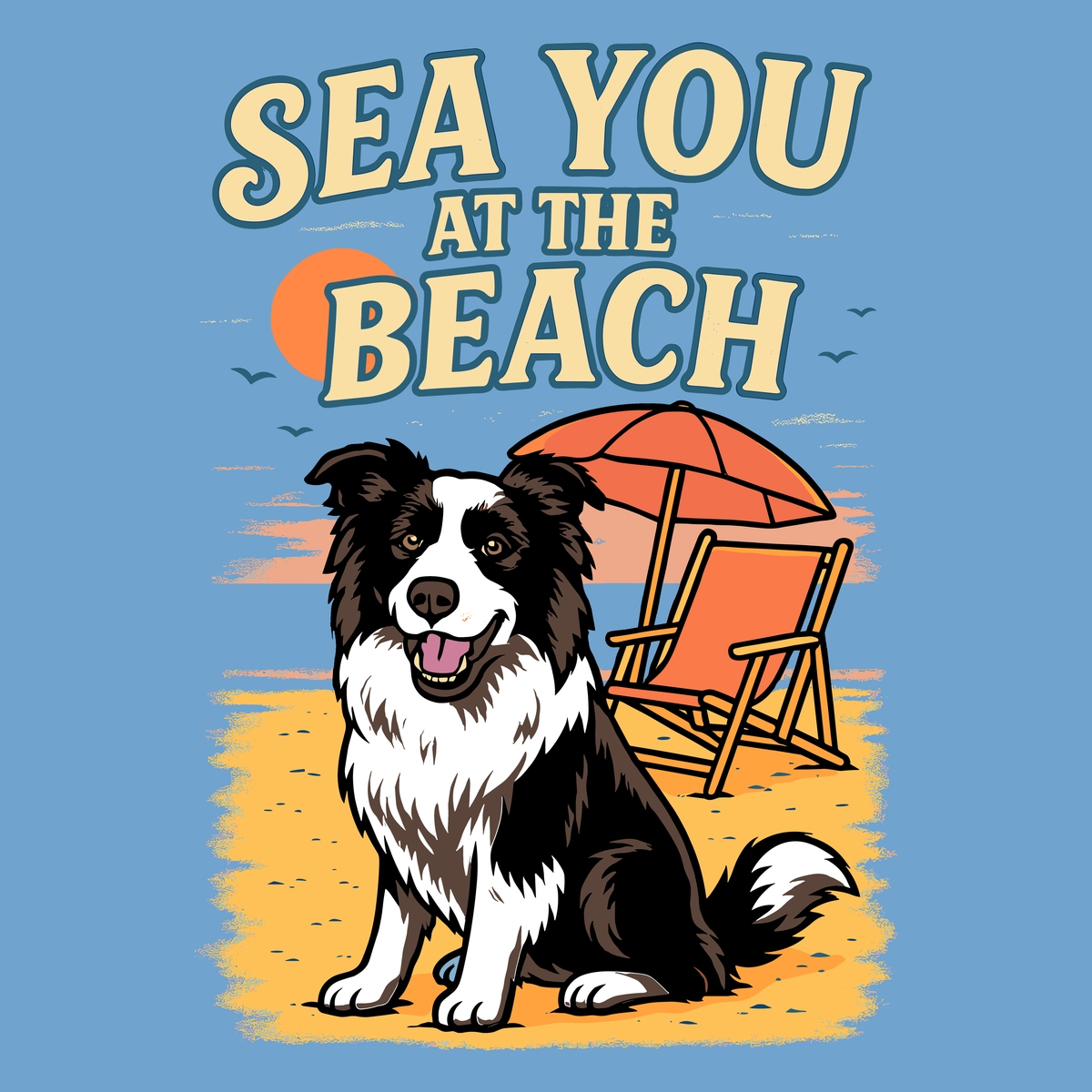 Sea You At The Beach (Custom) (Adult Short Sleeve T-Shirt)