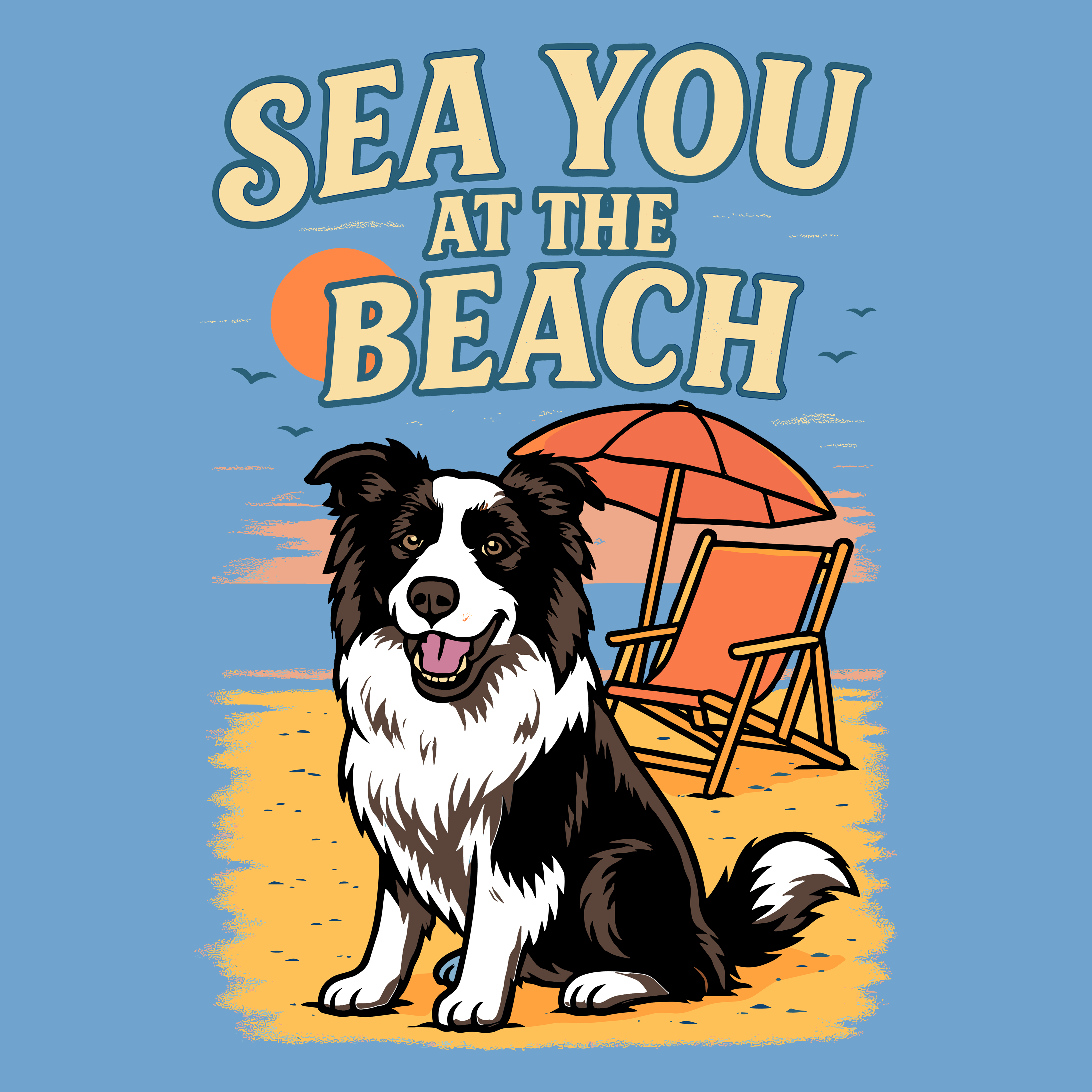 Sea You At The Beach (Custom) (Adult Short Sleeve T-Shirt)