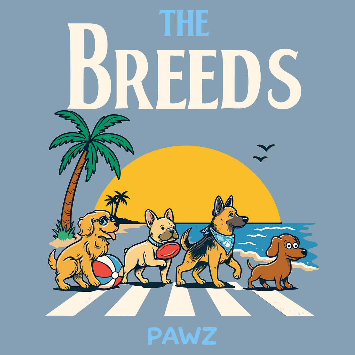 The Breeds (Adult Short Sleeve T-Shirt)