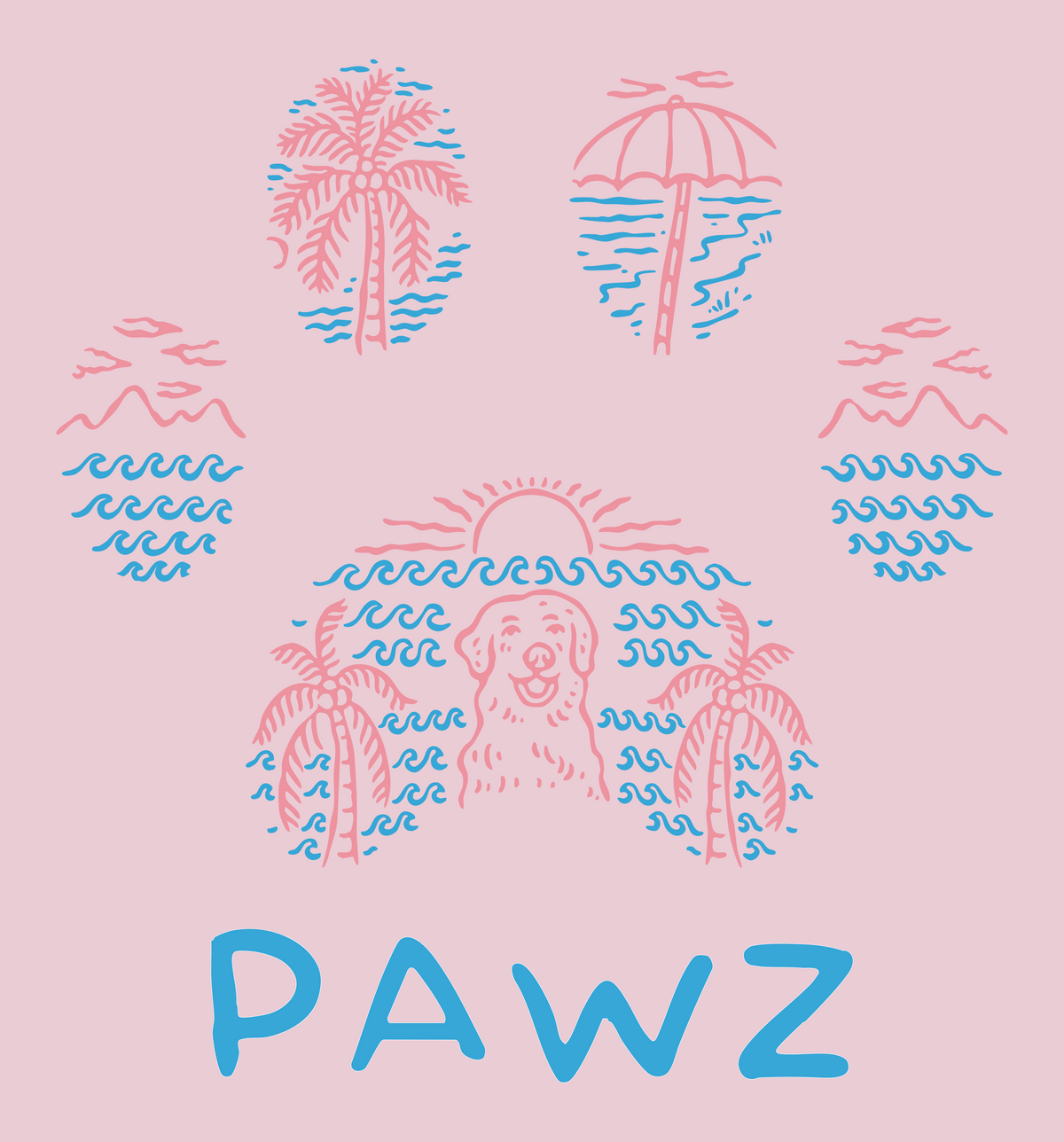 Wonderful Waves (Adult Short Sleeve T-Shirt)