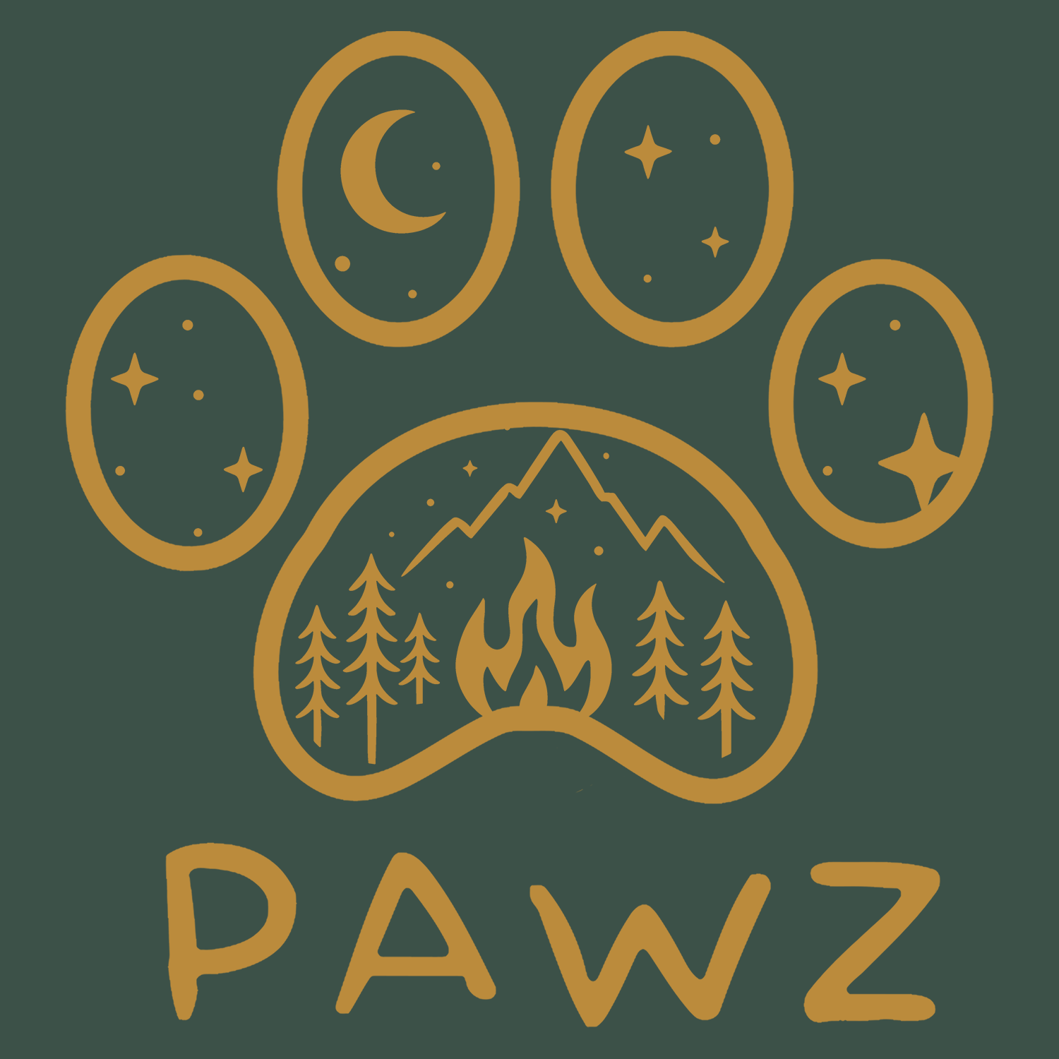 Cozy Campfire (Adult Hoodie) (Super Sale)